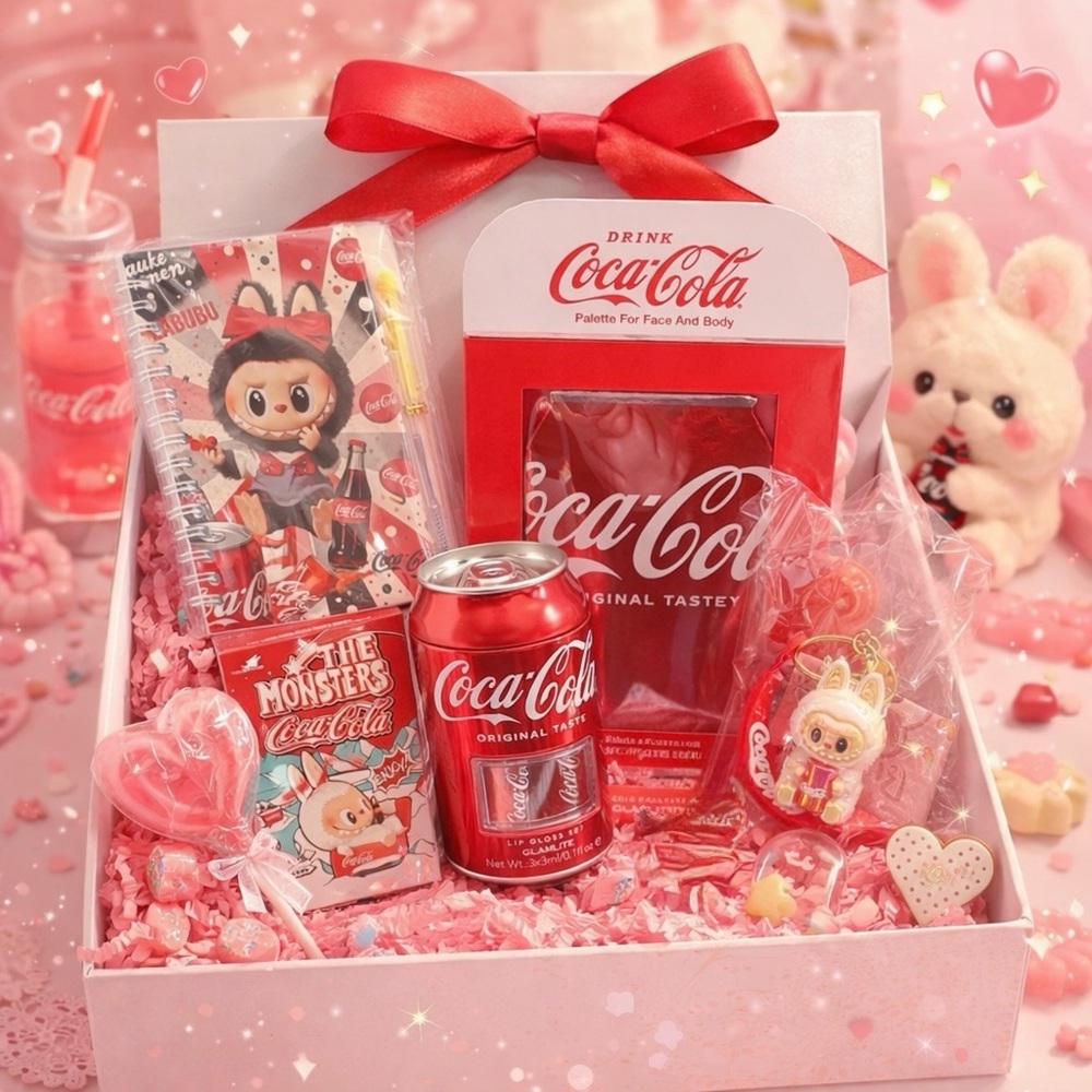 Coca Cola and Labubu Bundle 💎 Choose your Pop Mart Figure!